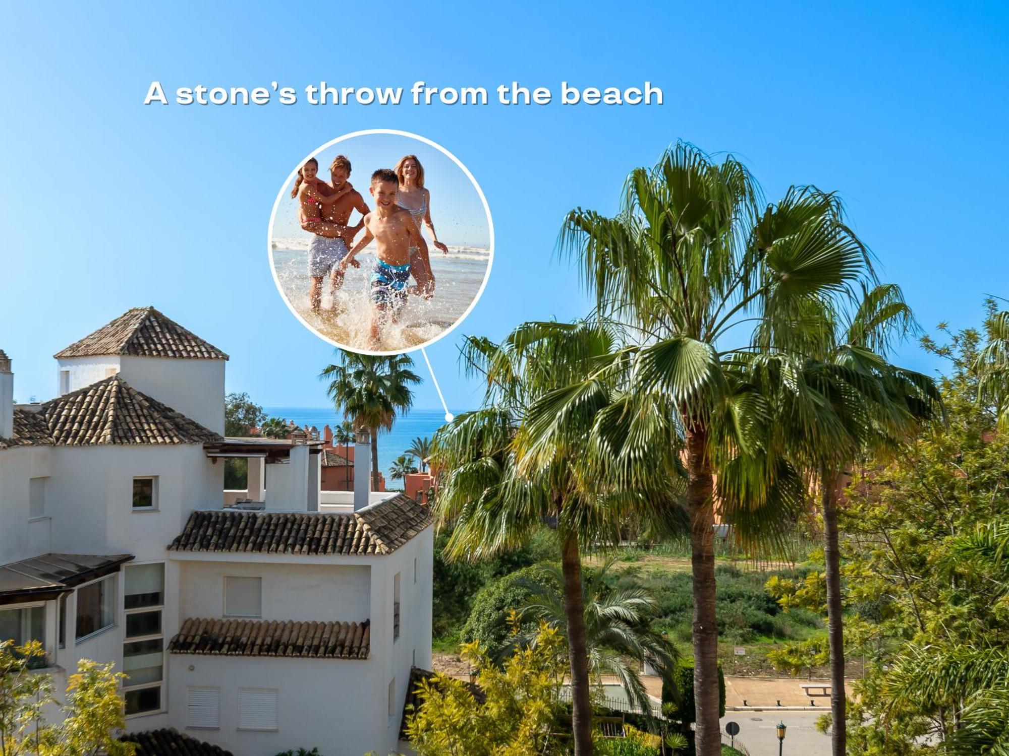 Vacation I Duplex Con Encanto Bahia, 280m2 Duplex Penthouse, Luxury Complex, A Minute From The Beach, 24-7 Security, In Town Appartamento